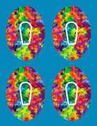 COLOR COLLAGE  - 4 PATCH SET -  DEXCOM G6 OVERLAY