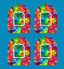 COLOR COLLAGE  - 4 PATCH SET - OMNIPOD OVERLAY