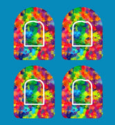 COLOR COLLAGE  - 4 PATCH SET - OMNIPOD OVERLAY