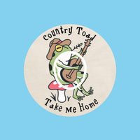 COUNTRY TOAD TAKE ME HOME PATCH