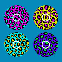 CRAZY LEOPARDS - 4 PATCH SET - INFUSION SET OVERLAY