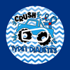 CRUSH TYPE 1 DIABETES MONSTER TRUCK  -  DEXCOM G6 OVERLAYS