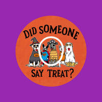 DID SOMEONE SAY TREAT? HALLOWEEN PATCH