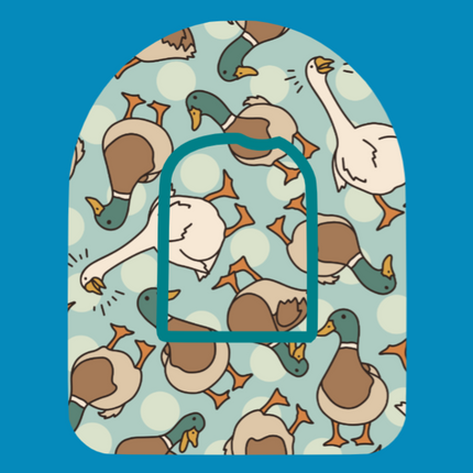 DUCK DUCK GOOSE  PATTERN PATCH