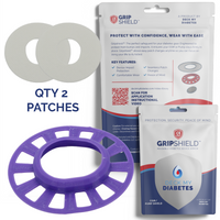 Reusable GripShield®  Compatible with Dexcom G7™/Stelo™ | Bump Protector