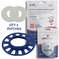 Reusable GripShield®  Compatible with Dexcom G7™/Stelo™ | Bump Protector