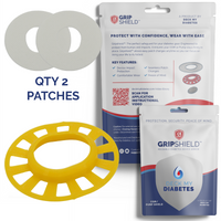 Reusable GripShield®  Compatible with Dexcom G7™/Stelo™ | Bump Protector