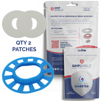 Reusable GripShield®  Compatible with Dexcom G7™/Stelo™ | Bump Protector