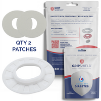 Reusable GripShield®  Compatible with Dexcom G7™/Stelo™ | Bump Protector