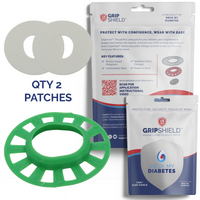 Reusable GripShield®  Compatible with Dexcom G7™/Stelo™ | Bump Protector