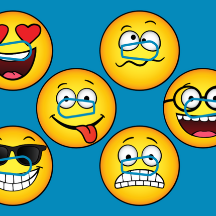 EMOJIS - 6 PATCH SET  -  DEXCOM G6 OVERLAYS