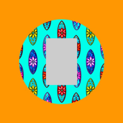 EVERYBODY'S GONE SURFIN - SINGLE PATCH FOR THE SUGARSHIELD™ CASE BY DECK MY DIABETES for TANDEM MOBI™ INSULIN PUMP