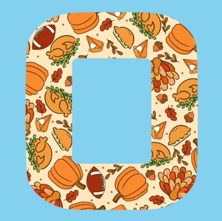 Overlays for Deck My Diabetes GripShield™ for use with Tandem Mobi™ insulin pump
