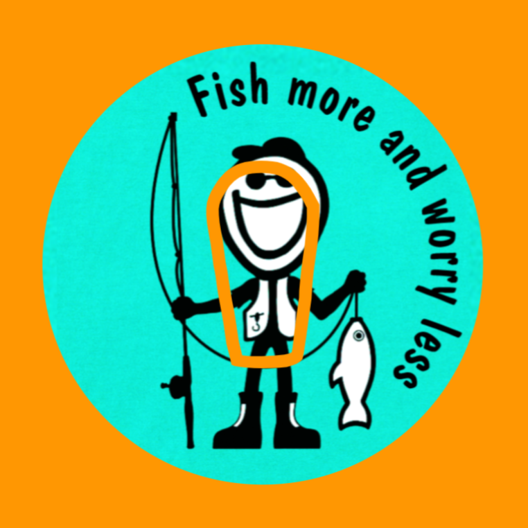 FISH MORE & WORRLY LESS PATCH