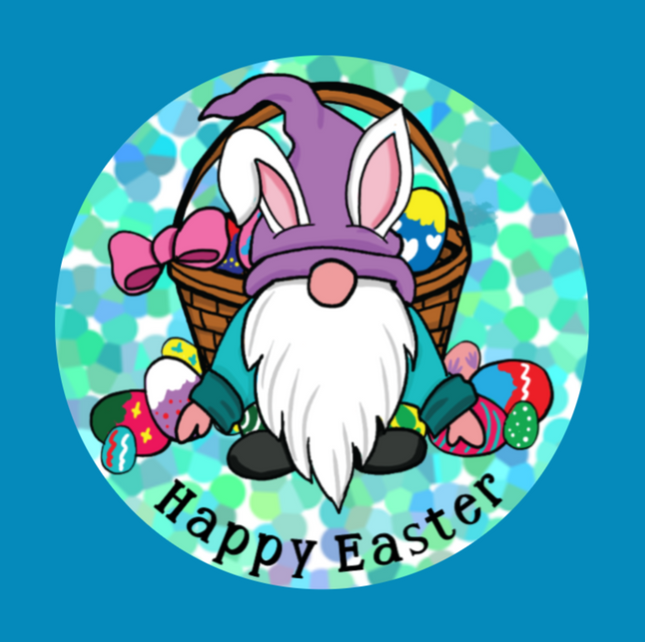 GNOME BUNNY'S HAPPY EASTER PATCH