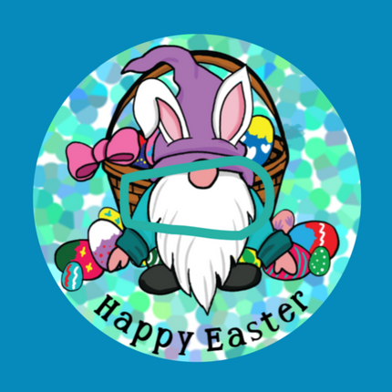 GNOME BUNNY'S HAPPY EASTER PATCH