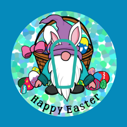 GNOME BUNNY'S HAPPY EASTER PATCH