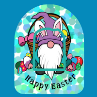GNOME BUNNY'S HAPPY EASTER PATCH