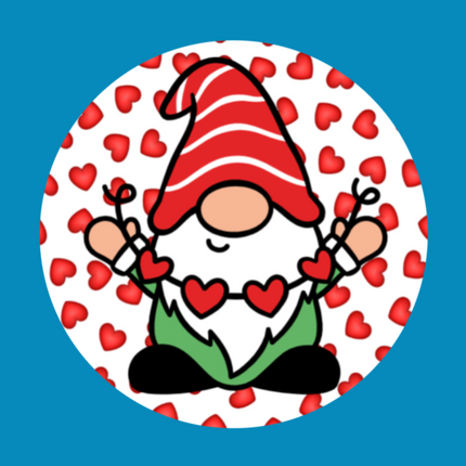 GNOME YOU BE MY VALENTINE PATCH