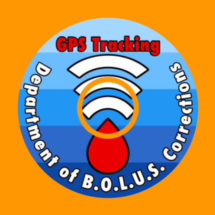 GPS TRACKING - DEPARTMENT OF B.O.L.U.S. CORRECTIONS PATCH