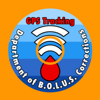 GPS TRACKING - DEPARTMENT OF B.O.L.U.S. CORRECTIONS PATCH
