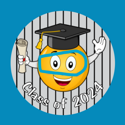 GRADUATE EMOJI CLASS OF 2024 PATCH