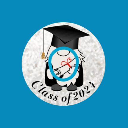 GRADUATE GNOME CLASS OF 2024 PATCH