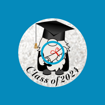 GRADUATE GNOME CLASS OF 2024 PATCH