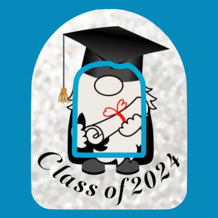 GRADUATE GNOME CLASS OF 2024 PATCH