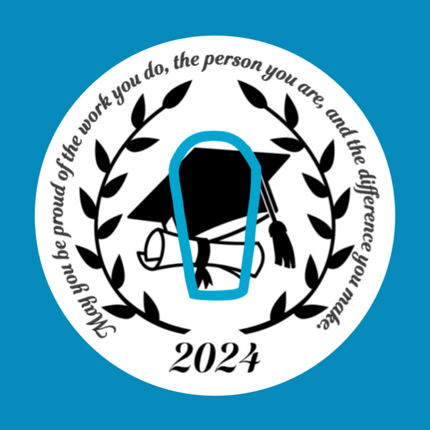 GRADUATION PROVERB CLASS OF 2024 PATCH