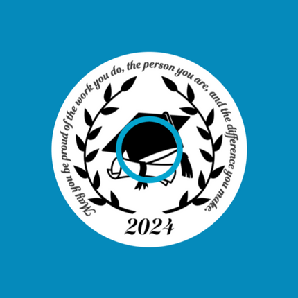 GRADUATION PROVERB CLASS OF 2024 PATCH