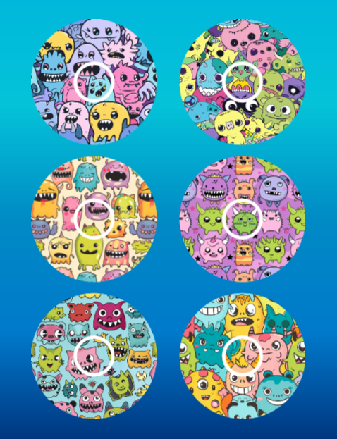 GREMLINS & GOBLINS - 6 PATCH SET - LIBRE 3 OVERLAYS WITH CUT-OUTS – The ...