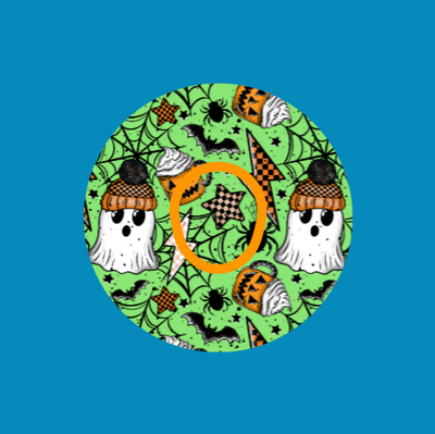 HALLOWEEN GHOST & CREEPY THINGS - DEXCOM G7 & STELO SENSOR OVERLAY