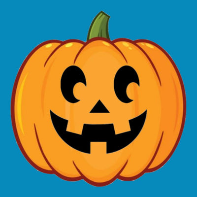 HALLOWEEN JACK O LANTERN - LARGE SOLID OVERLAY