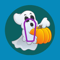 HALLOWEEN LITTLE GHOST -  DEXCOM G6 OVERLAY