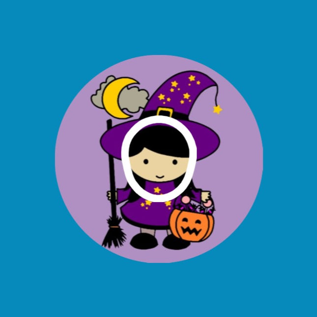 HALLOWEEN LITTLE WITCH  - DEXCOM G7 OR DEXCOM STELO OVERLAY