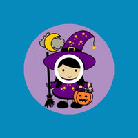 HALLOWEEN LITTLE WITCH -  INFUSION SET OVERLAY