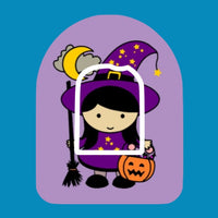 HALLOWEEN LITTLE WITCH -  OMNIPOD OVERLAY