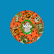 HALLOWEEN MUMMY FRIENDS - DEXCOM G7 & STELO SENSOR OVERLAY