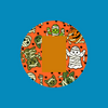 HALLOWEEN MUMMY FRIENDS - ADHESIVE PATCH FOR THE SUGARSHIELD™ CASE BY DECK MY DIABETES for TANDEM MOBI™ INSULIN PUMP