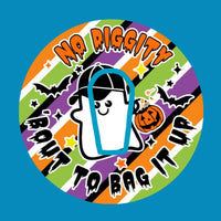 HALLOWEEN NO DIGGITY GHOST DEXCOM G6 OVERLAY