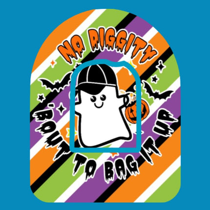 HALLOWEEN NO DIGGITY GHOST OMNIPOD OVERLAY