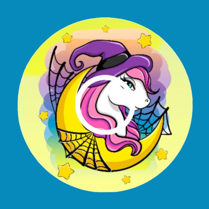 HALLOWEEN UNICORN WITCH LIBRE 2 OVERLAY