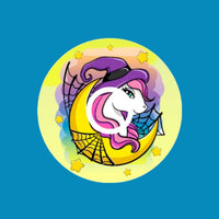 HALLOWEEN UNICORN WITCH INFUSION SET OVERLAY