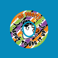 HALLOWEEN NO DIGGITY GHOST  - OVERLAY PATCH