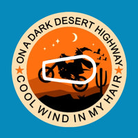 HALLOWEEN ON A DARK DESERT HIGHWAY DEXCOM G6 OVERLAY