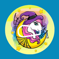 HALLOWEEN UNICORN WITCH DEXCOM G6 OVERLAY