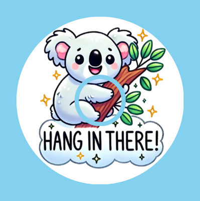 HANG IN THERE! KOALA -  LIBRE 2 OVERLAY