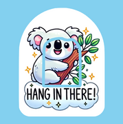 HANG IN THERE! KOALA -  OMNIPOD OVERLAY