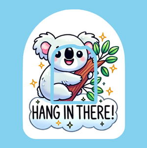 HANG IN THERE! KOALA -  OMNIPOD OVERLAY